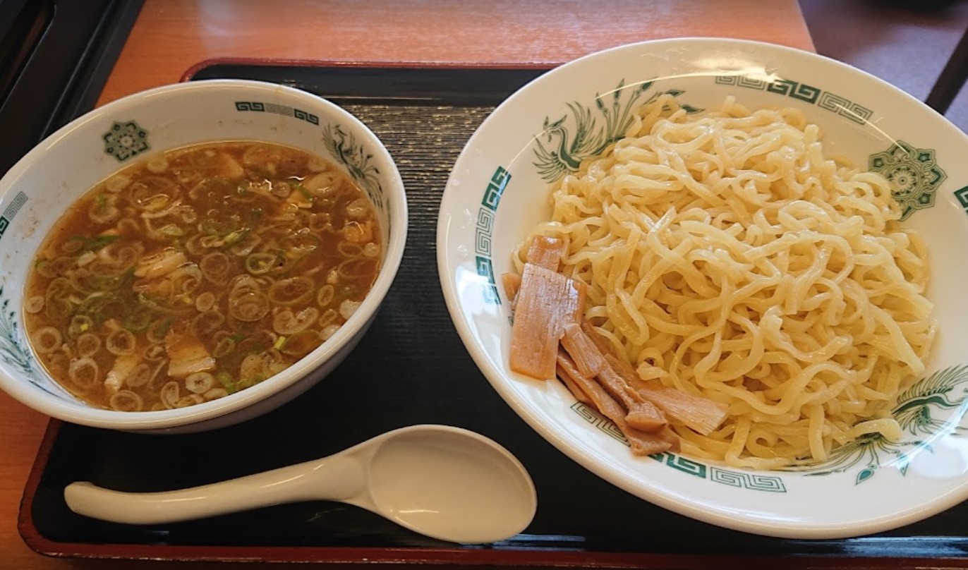 日高屋 西新井西口店のつけ麺です。